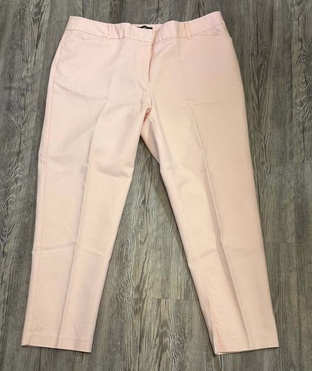 Liz Claiborne Emma Classic Size 16 Pink Trousers